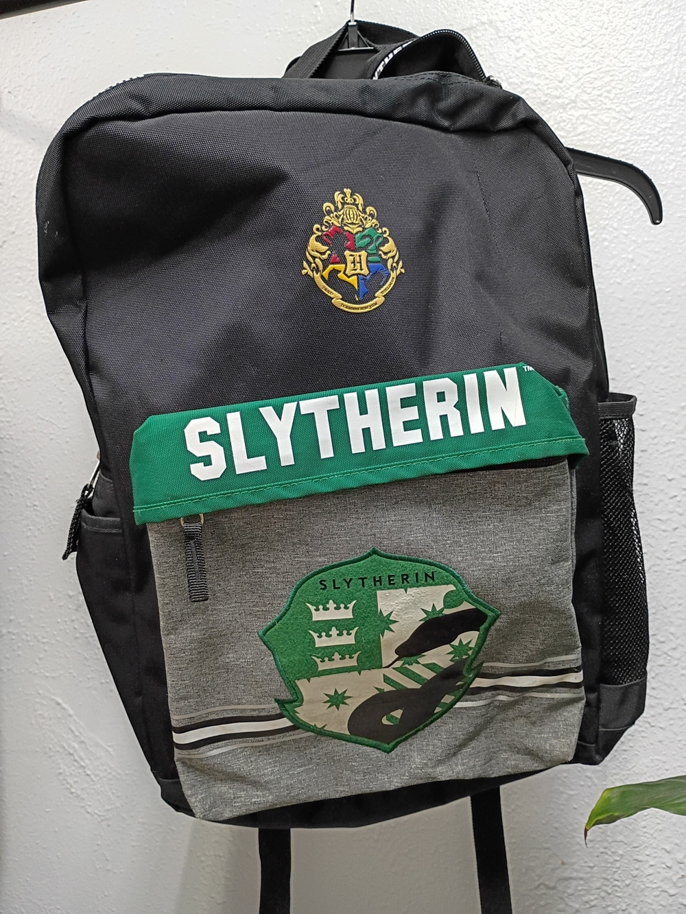 Slytherin Black & Green Backpack